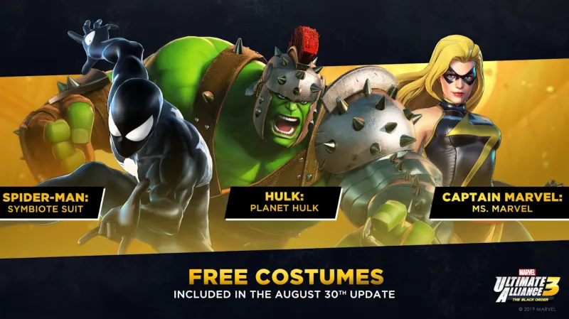 Here Are The New Characters & Costumes Coming To Marvel Ultimate Alliance 3