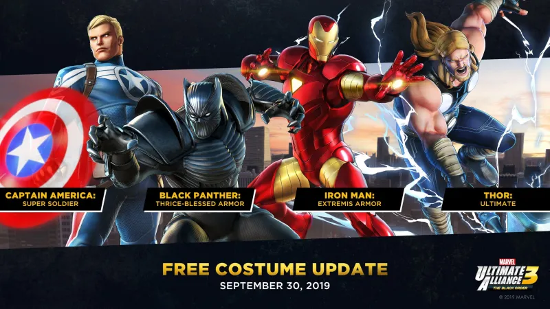 Punisher, Blade, Morbius, And Moon Knight Come To Marvel Ultimate Alliance 3 Today