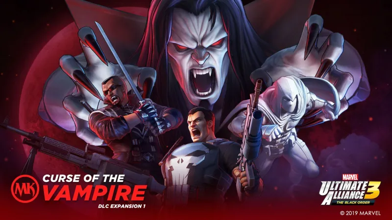 Punisher, Blade, Morbius, And Moon Knight Come To Marvel Ultimate Alliance 3 Today