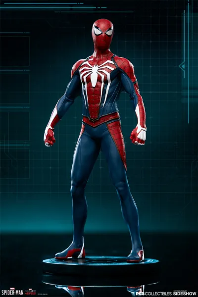 Smaller, Cheaper Advanced Suit Spider-Man Statue On The Way