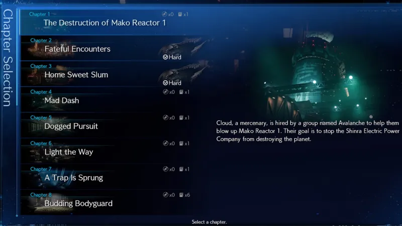 How “New Game Plus” Works In Final Fantasy VII Remake