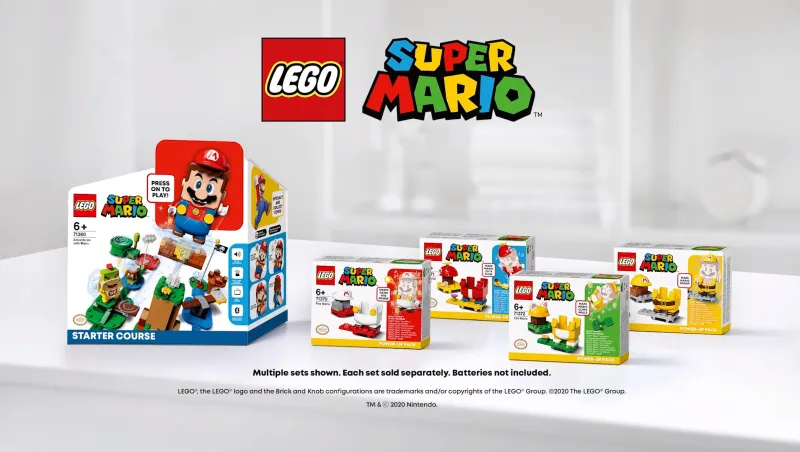 Lego Shows Off New Super Mario Power-Up Packs
