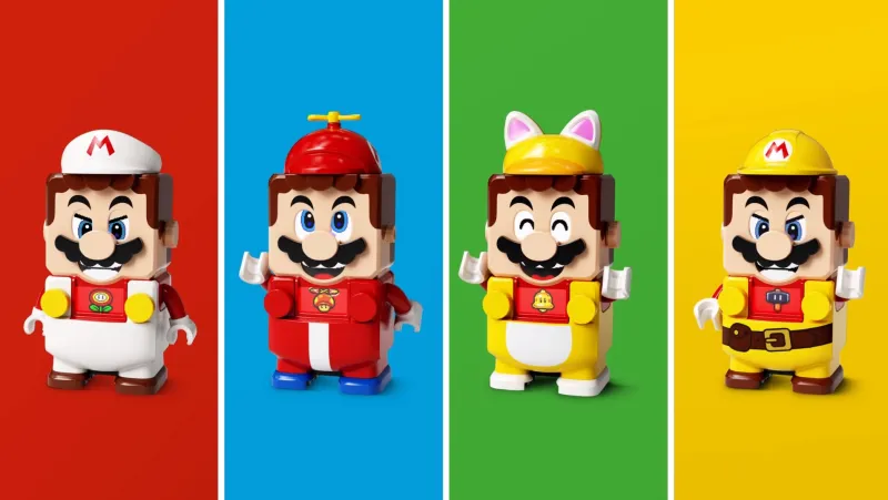 Lego Shows Off New Super Mario Power-Up Packs