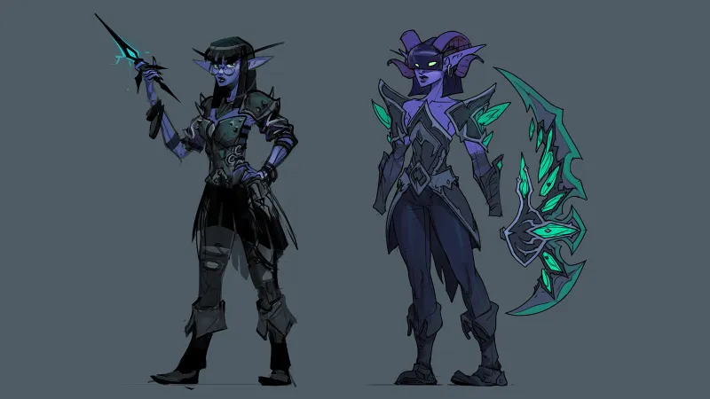 Crafting A Character : Hearthstone’s New Demon Hunter Aranna Starseeker