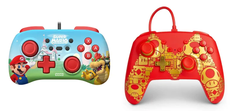 Licensed Mario-Themed Controllers Coming To Switch In September