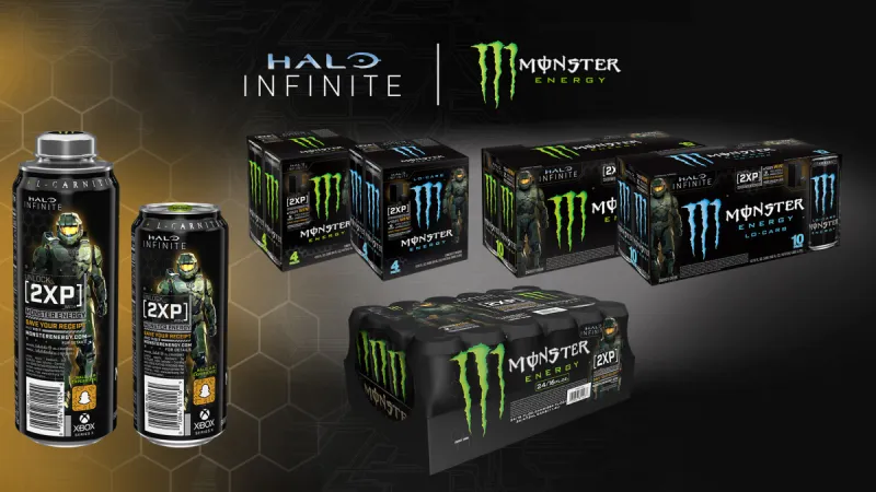 Halo Infinite Teams Up With Monster Energy