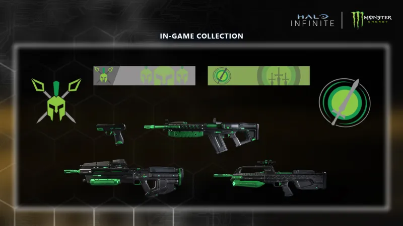 Halo Infinite Teams Up With Monster Energy