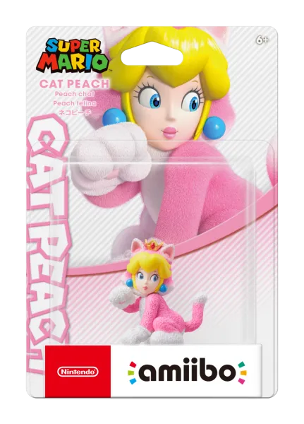 Nintendo Announces Cat Mario And Cat Peach Amiibo Figures