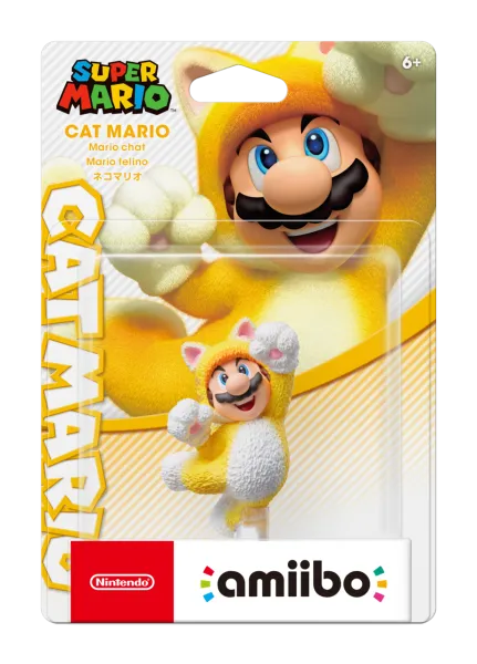 Nintendo Announces Cat Mario And Cat Peach Amiibo Figures