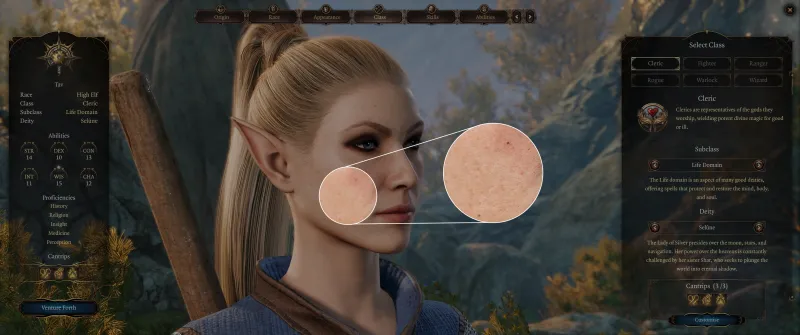 Baldur's Gate 3 Character Creation Is Darn Impressive 