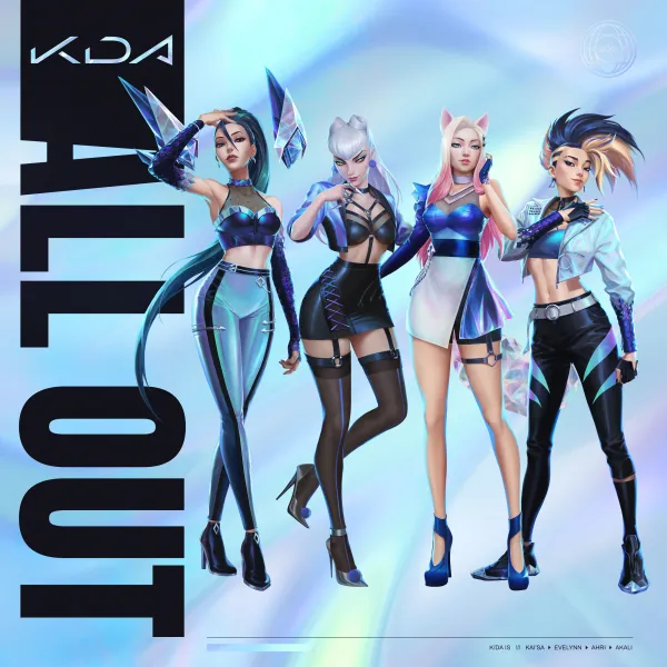 League of Legends K-Pop K/DA Virtual Group Is Dropping A Full Album Next Month 