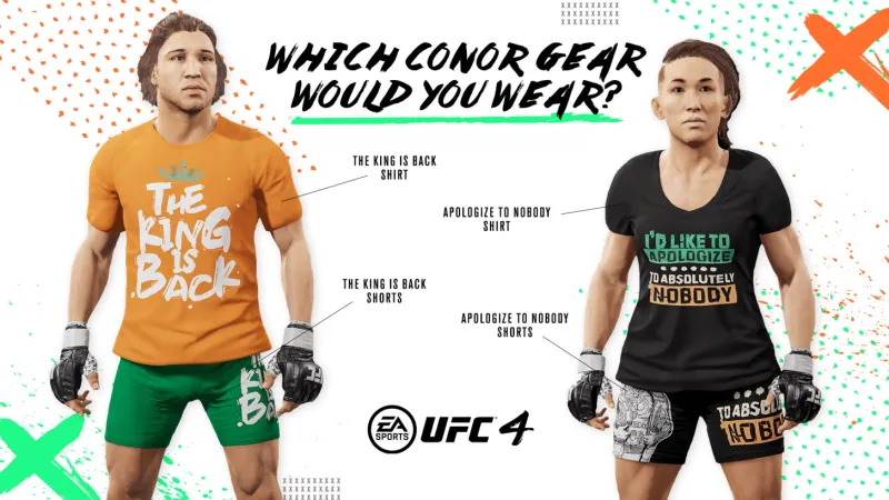 Conor McGregor Gets A Throwback Version In Latest UFC 4 Update