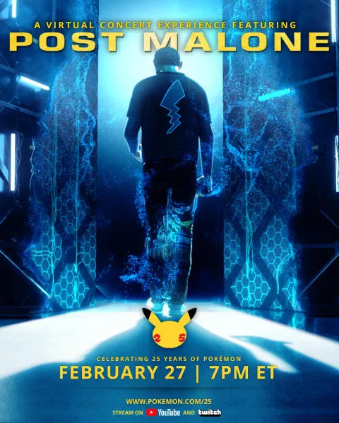 Post Malone Joins Pokémon Day 2021 With Virtual Concert