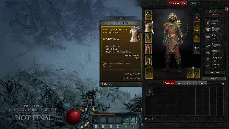 Diablo IV Rogue Revealed At BlizzCon