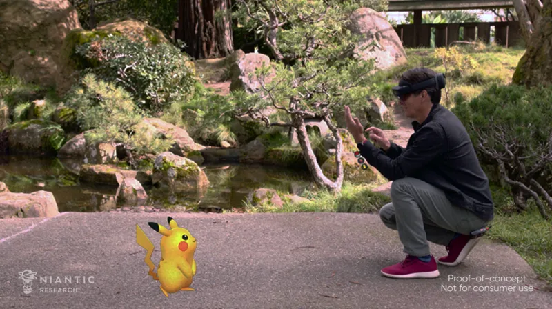 Pokémon Go On HoloLens Looks Incredible In New Demo From Microsoft