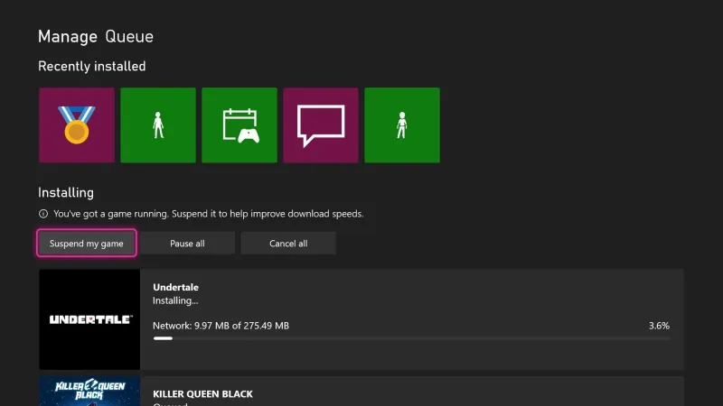 New Xbox Update Speeds Up Downloads While Games Are Suspended