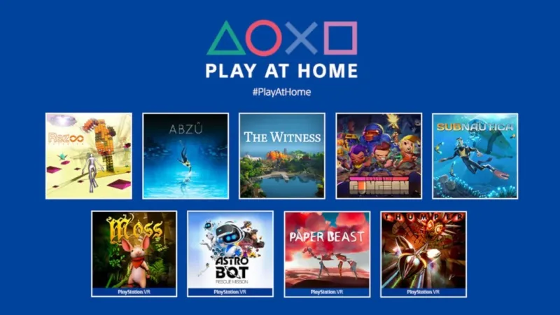 Sony Is Giving Away 10 Free PlayStation Games For Play At Home 2021