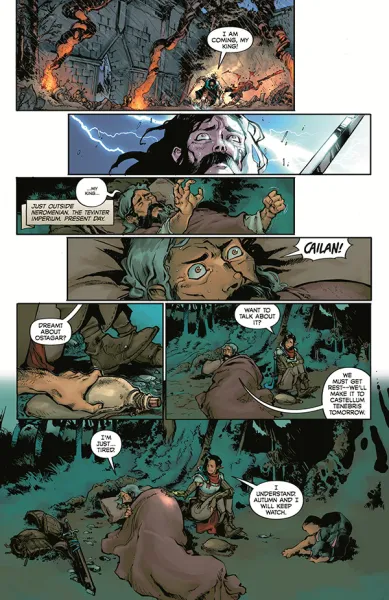 Dragon Age: Dark Fortress #1 Exclusive Preview - Fenris Reflects On Danarius And Teams Up With The Inquisition