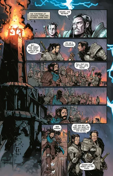 Dragon Age: Dark Fortress #1 Exclusive Preview - Fenris Reflects On Danarius And Teams Up With The Inquisition