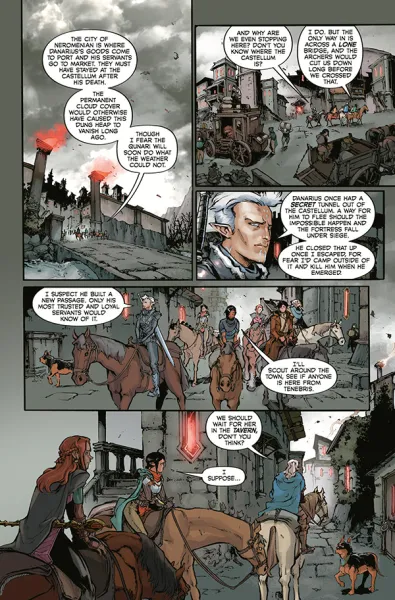 Dragon Age: Dark Fortress #1 Exclusive Preview - Fenris Reflects On Danarius And Teams Up With The Inquisition