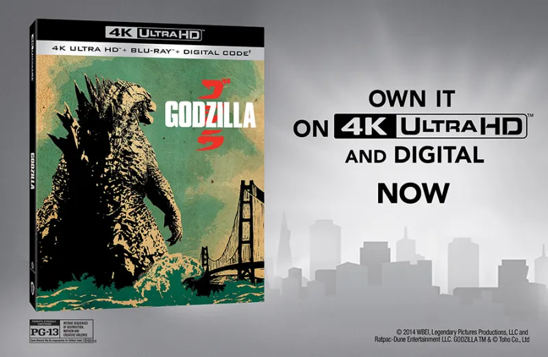 Giveaway: GODZILLA 4K Digital Movie [CLOSED]