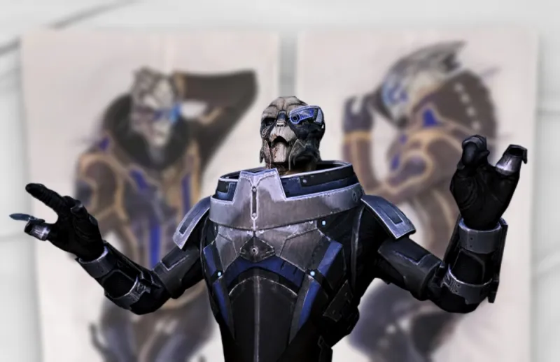 The Mass Effect Garrus Body Pillow Is Back And Available Now