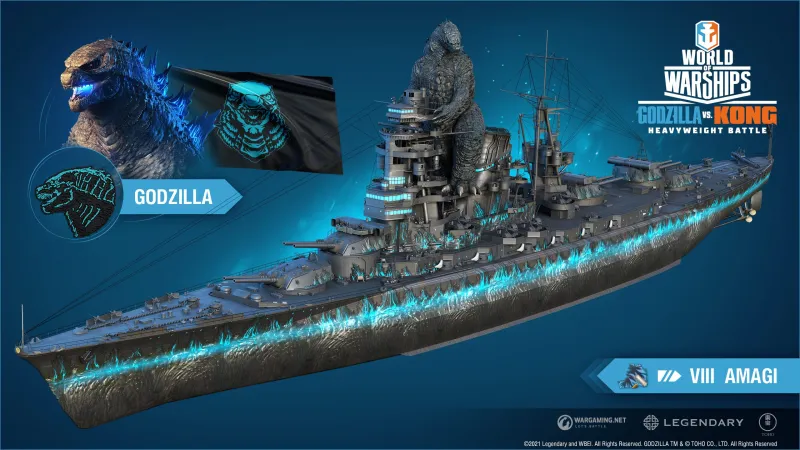 Godzilla vs. Kong Invades World Of Warships With New Update