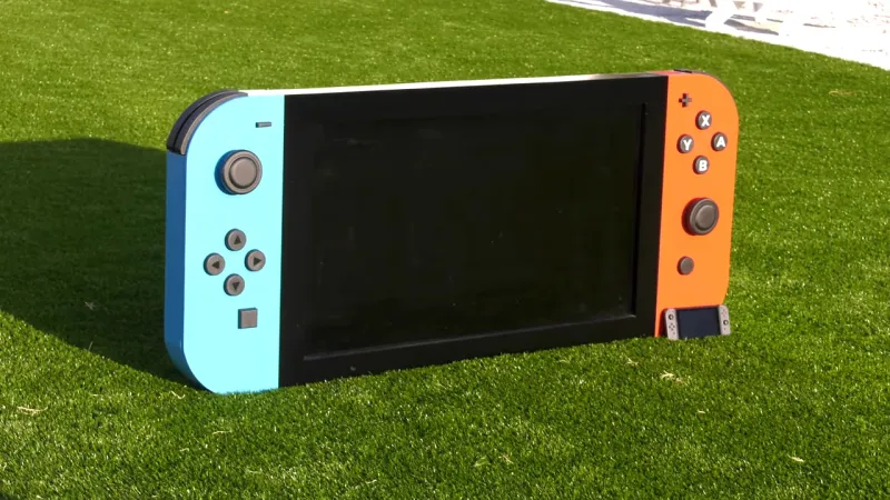 The Largest Working Nintendo Switch In The World Was Donated To A Children’s Hospital 
