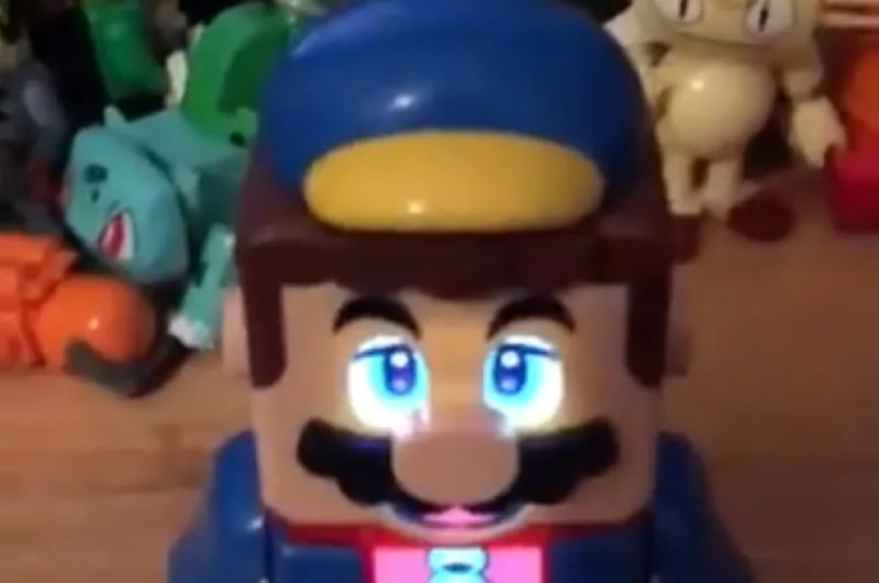 New Update Causes Lego Mario To Call Out For Luigi