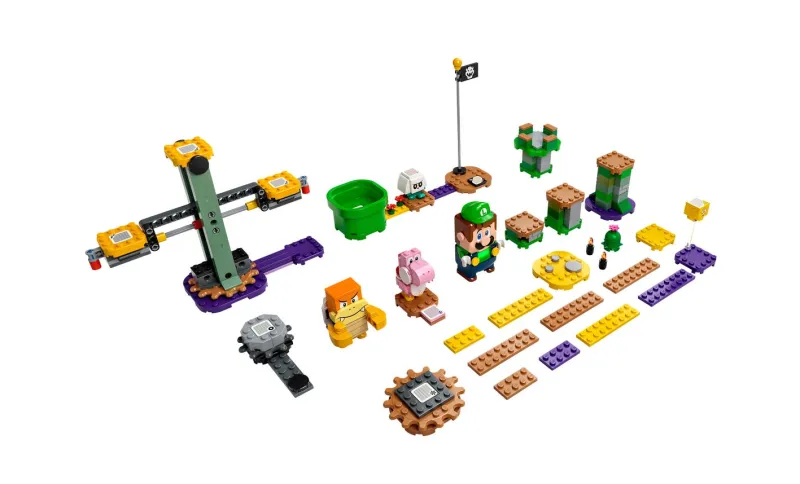 Nintendo Reveals Luigi Starter Course For LEGO Super Mario Adventures