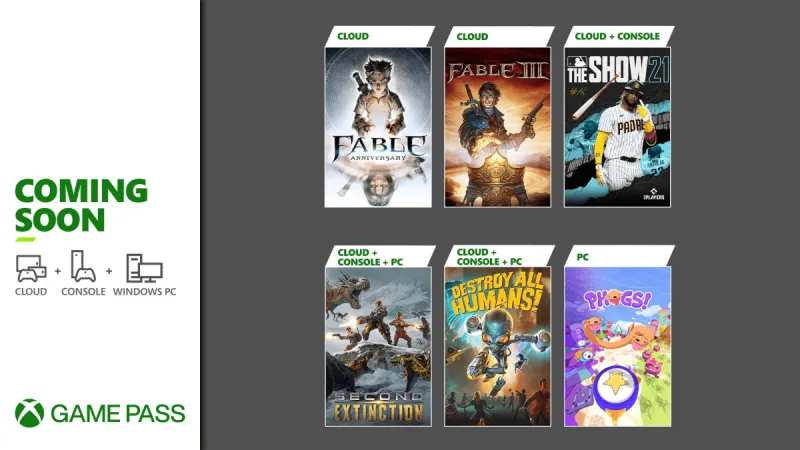 Xbox Game Pass Adds 6 New Games Including Fable, MLB The Show 21, And More