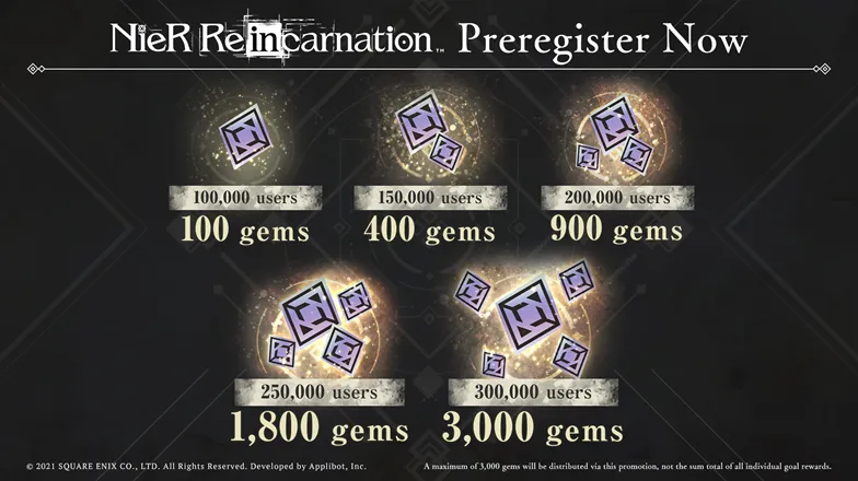 Nier Reincarnation Pre-Registration Starts Today In Select Regions