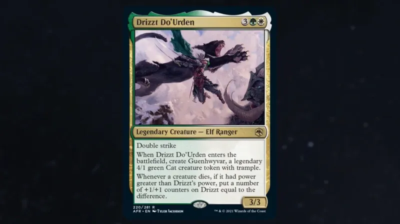 Drizzt Do’Urden Comes To Magic: The Gathering