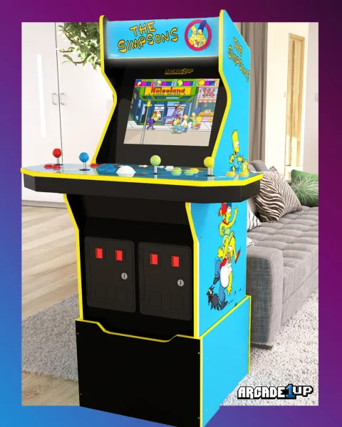 Simpsons Arcade Machine Coming From Arcade1Up