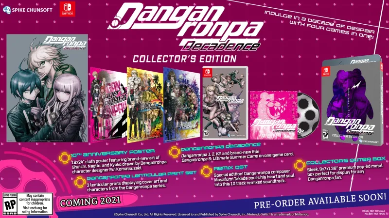Danganronpa Decadence Is A Collection That Finally Brings The Twisted Series To Switch
