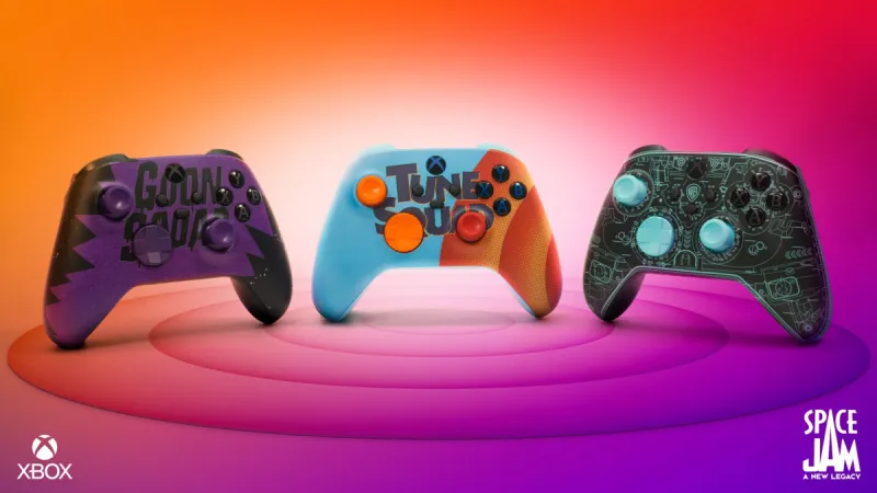 Space Jam: A New Legacy Is Coming To Xbox Game Pass With Three New Xbox Wireless Controllers