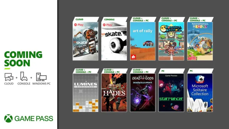 Xbox Game Pass Adding 10 New Games, Including Hades And Skate