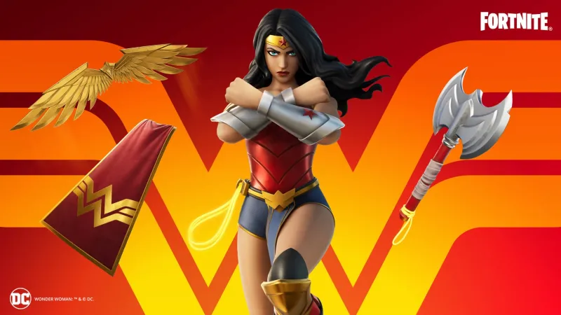 Wonder Woman Arriving To Fortnite To Complete The DC Trinity