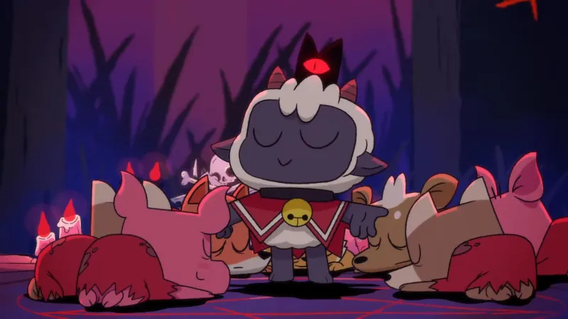 Cult Of The Lamb Unveiled In A Trailer That's Equal Parts Fluffy And Freaky