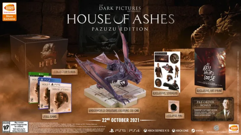 New House Of Ashes Trailer From Supermassive Games Shows The True Threat, Collector's Edition Revealed