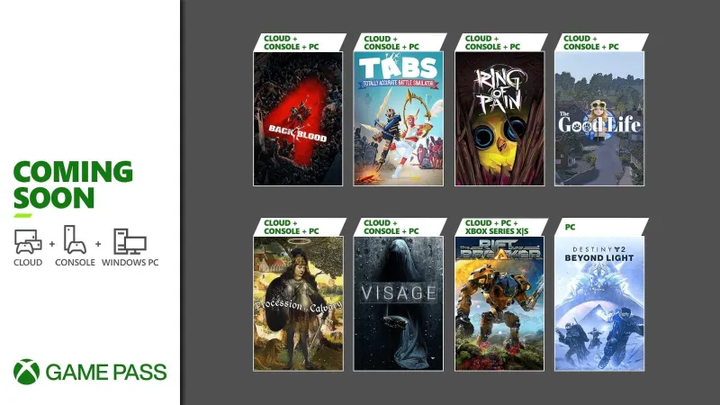 Xbox Game Pass Adding Visage In Time For Halloween Along With 6 Other Games