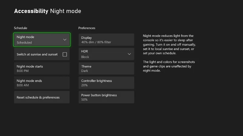 New Update Brings 4K Dashboard, Night Mode, And Quick Settings Menu To Xbox Series X