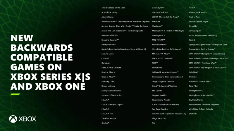 Over 70 Original Xbox And Xbox 360 Games Are Now Backwards Compatible