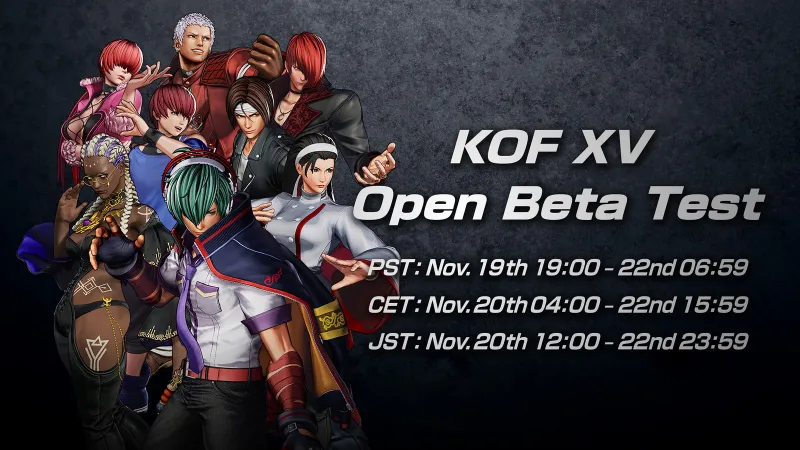 Test Out The King Of Fighters XV Beta Starting Tonight
