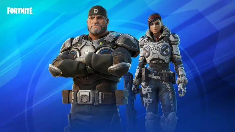 Gears of War: Marcus Fenix And Kait Diaz Skins Coming To Fortnite Today