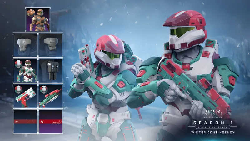 New Halo Infinite Winter Contingency Event Now Live, 10 Free Rewards Up For Grabs