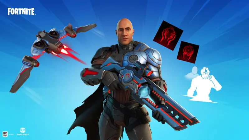 The Foundation, Played By Dwayne 'The Rock' Johnson, Now Unlockable In Fortnite