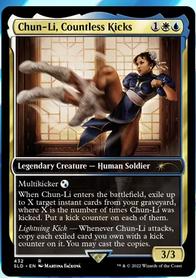 Street Fighter Magic: The Gathering Secret Lair Is Doing The World Warriors Justice