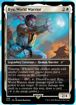 Street Fighter Magic: The Gathering Secret Lair Is Doing The World Warriors Justice