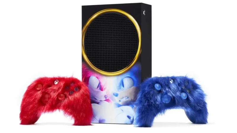 You Can Win A Sonic The Hedgehog 2 Xbox Series S Complete With Furry Controllers
